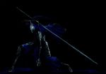  artorias_the_abysswalker cape dark_souls full_armor gauntlets helmet highres knight solo sword weapon 