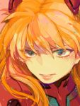  close-up hair_ornament lips long_hair neon_genesis_evangelion orange_hair parted_lips solo soryu_asuka_langley souryuu_asuka_langley tegaki 