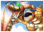  animal ashmish dinozord dragon mecha megazord monster_hunter power_rangers robot tigrex wyvern 