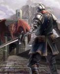  armor back bridge dark_souls dragon full_armor gauntlets hellkite_dragon helmet knight sword weapon 