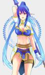  1girl bad_id blue_hair elf gloves judith na_s pointy_ears solo tales_of_(series) tales_of_vesperia white_gloves 