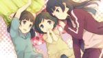  black_hair blue_eyes brown_eyes gokou_hinata gokou_ruri gokou_tamaki highres hoodie ore_no_imouto_ga_konna_ni_kawaii_wake_ga_nai siblings sisters tagme track_jacket track_pants track_suit 