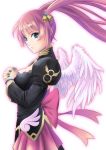  original pink_hair solo twintails wings yamagami_mozuku 