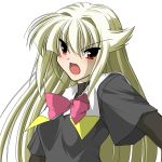  arcana_heart arcana_heart_3 blonde_hair long_hair red_eyes wei&szlig; weib weiss 