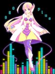  050_plus 050plus 1girl ahoge artist_request bangs blonde_hair blunt_bangs center_opening coat dress headphones heart heart-shaped_pupils huge_ahoge long_hair looking_at_viewer solo symbol-shaped_pupils usb_cable very_long_hair voice_fes_2012 