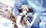  angel_wings crying evangelion:_3.0_you_can_(not)_redo ikari_shinji multiple_boys nagisa_kaworu neon_genesis_evangelion rebuild_of_evangelion smile spoilers wings 
