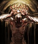  hands_up kawazu monster pale_man pan&#039;s_labyrinth pan's_labyrinth 