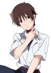  blue_eyes brown_hair choker evangelion:_3.0_you_can_(not)_redo highres ikari_shinji male midori_kouichi neon_genesis_evangelion rebuild_of_evangelion short_hair 