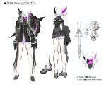 black_rock_shooter black_rock_shooter_arcana character_sheet concept_art farside_bunny legs taiki_(luster) weapon 