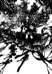  gothic highres mayu_(vocaloid) monochrome vocaloid 