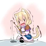 animal_ears cat_ears cat_tail fishing fishing_rod hoshizuki_(seigetsu) ice ice_fishing mary_janes mizuhashi_parsee open_mouth pointy_ears puru-see rock scarf shoes short_hair sitting skirt solo tail touhou translation_request trembling |_| 