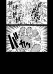  comic debris highres oono_tsutomu original punching silent_comic stone 