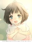  1girl black_hair blue_eyes child hyouka if_they_mated original rito453 short_hair translation_request 