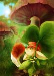  clover dirt_road grass minish minish_cap mushroom poketix the_legend_of_zelda 