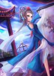  hair_ornament hc highres long_sleeves luo_tianyi vocaloid 