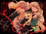  doll elbow_gloves gloves highres mayu_(vocaloid) oumi_sanaka red_string string vocaloid weapon 