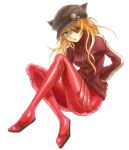  animal_hat bandage bandages blue_eyes cat_hat evangelion:_3.0_you_can_(not)_redo eyepatch hands_in_pockets hat highres long_hair neon_genesis_evangelion orange_hair plugsuit rebuild_of_evangelion shikinami_asuka_langley solo sora_(pikasora) soryu_asuka_langley souryuu_asuka_langley track_jacket 