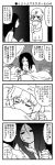  comic girls_und_panzer katyusha monochrome multiple_girls nanashiro_gorou nonna pillow sleepwear translated translation_request 