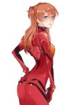  blue_eyes blush brown_hair evangelion:_3.0_you_can_(not)_redo face hand_on_hip lips long_hair neon_genesis_evangelion nose plugsuit rebuild_of_evangelion rough shikinami_asuka_langley solo somaline soryu_asuka_langley souryuu_asuka_langley white_background 