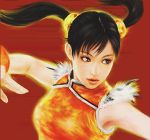  chinadress chinese_clothes fm77_(artist) ling_xiaoyu namco tekken twintails 