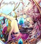  domco gem ia_(vocaloid) seaweed underwater vocaloid wings 