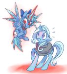  cirno crossover modern-warmare my_little_pony my_little_pony_friendship_is_magic touhou trixie trixie_(my_little_pony) 