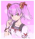  copyright_request flat_chest hage oekaki pink_eyes pink_hair solo 