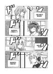  ascot chair closed_eyes comic hair_band hijiri_byakuren kazami_yuuka komeiji_satori long_hair monochrome shino_(ponjiyuusu) sitting touhou toyosatomimi_no_miko translation_request vest window 