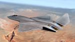  desert fighter_jet flying jet mountain original pilot realistic sky solo taedu yf-23 