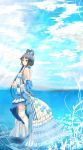  cloud clouds dress highres luo_tianyi sarie_(zyy842434511) solo sunlight vocaloid 