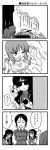  camcorder chouno_ami comic girls_und_panzer long_hair military military_uniform monochrome multiple_girls nanashiro_gorou nishizumi_maho nishizumi_miho nishizumi_shiho oryou_(girls_und_panzer) saemonza short_hair stalking sunglasses translated translation_request uniform weapon wet wet_clothes 