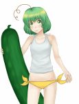 artist_request copyright_request cucumber green_hair highres 