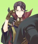  black_hair cloak fire_emblem glasses gloves green_eyes laurent shuri_yasuyuki 