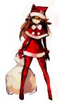  christmas evangelion:_3.0_you_can_(not)_redo eyepatch hat hironox long_hair neon_genesis_evangelion orange_hair rebuild_of_evangelion sack santa_costume santa_hat shikinami_asuka_langley solo soryu_asuka_langley souryuu_asuka_langley thigh-highs thighhighs 