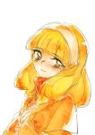  blonde_hair hairband kise_yayoi precure short_hair simple_background smile_precure! solo tears tima white_background yellow_eyes 