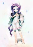  highres horn my_little_pony my_little_pony_friendship_is_magic personification rarity solo 