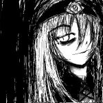  creepy monochrome rozen_maiden suigintou tagme 