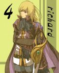  bad_id blonde_hair character_name cravat lowres male richard_(tales_of_graces) sword tales_of_(series) tales_of_graces una weapon yellow_background yellow_eyes 