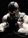  artist_request bald bane batman_(series) big_guy closed_eyes crossed_arms dc_comics eyes_closed for_you highres mask signature solo the_dark_knight_rises 