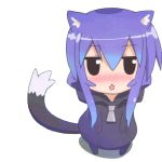 acchi_kocchi animal_ears animated animated_gif cat_ears cat_tail chibi miniwa_tsumiki pantyhose solo tail 