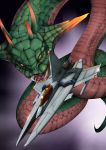  giant_snake gradius konami salamander_(game) ship snake vic_viper vuccha zelos_(salamander) 