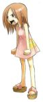  child female girl sachi saigan_sati sandals sati sati_saigan shaman_king 