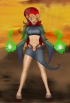  adult evil female redhead sandals witch wuya xiaolin_showdown 