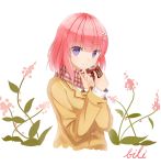  1girl highres momo_velia_deviluke pink_hair purple_eyes short_hair solo to_love-ru to_love-ru_darkness violet_eyes 