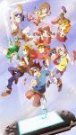  blonde_hair blue_eyes blue_hair brown_eyes brown_hair bukamon cloud clouds cowboy_hat digimon digimon_adventure everyone falling glasses gloves goggles hat highres ishida_yamato izumi_koushirou kido_jou koromon lemon_(wzcrybmi) long_hair monster motimon nyaromon orange_hair playstation_portable red_hair redhead short_hair sky smile tachikawa_mimi takaishi_takeru takenouchi_sora tanemon togemon tokomon tsunomon yagami_hikari yagami_taichi yokomon 