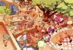  animal_ears aqua_eyes aqua_hair banana blonde_hair blue_eyes blue_hair brown_hair cat_ears catgirl cats chamcham chibi loli mecha orange_hair pink_hair purple_hair red_eyes samurai_shodown short_hair snk tam_tam utopia 