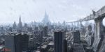  city cityscape k-takano landscape meteor no_humans scenery 