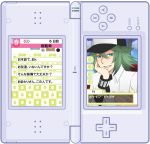  1boy baseball_cap hat n_(pokemon) nintendo_ds pokemon pokemon_(game) pokemon_bw rinnfa translated 