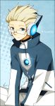  1boy 2011 atlas_kei blonde_hair blue_eyes dated glasses headphones kei-chan looking_at_viewer male personification portal portal_2 signature solo wheatley 