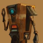  borderlands claptrap realistic robot science_fiction solo video_game 